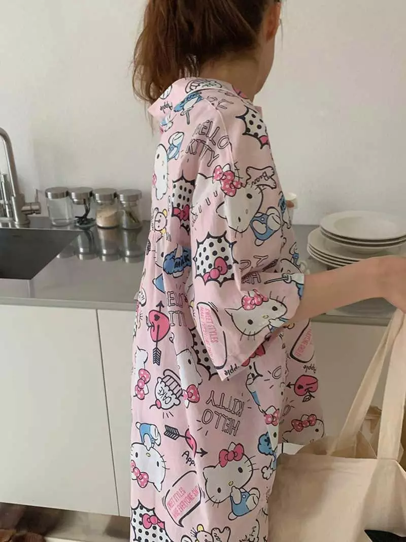 Jkichi - Korean Women Fashion - #womensfashion - Kitty Summer Set - 2