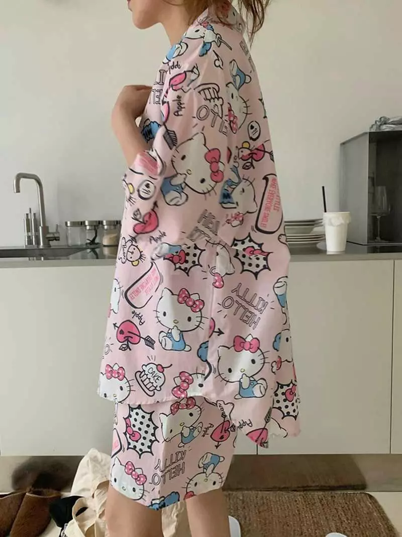 Jkichi - Korean Women Fashion - #womensfashion - Kitty Summer Set - 8