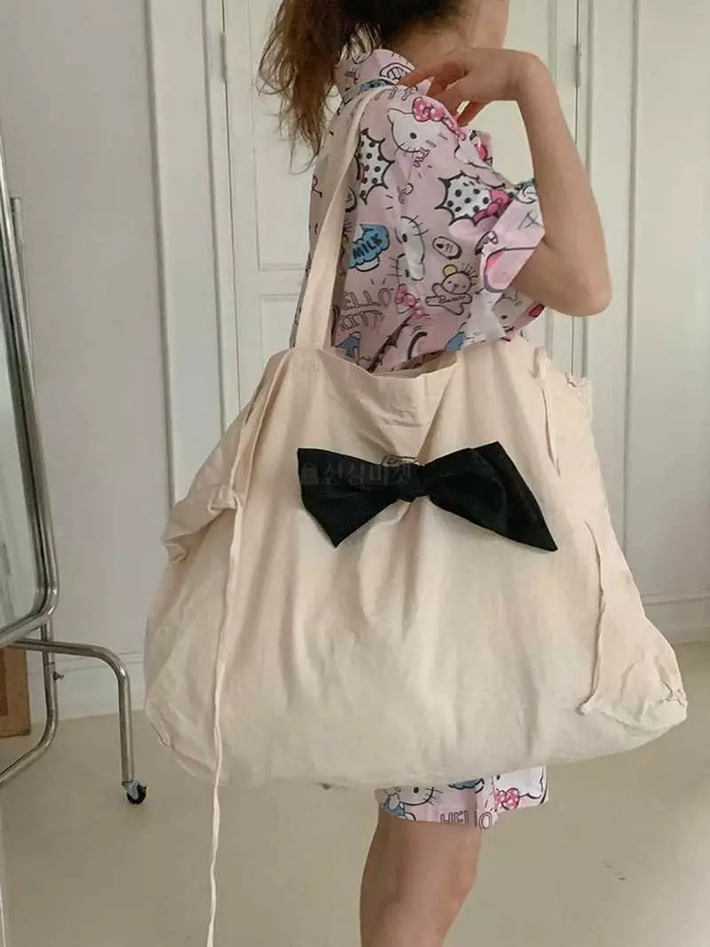 Jkichi - Korean Women Fashion - #womensfashion - Kitch Eco Bag - 7