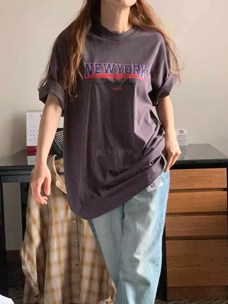 Jkichi - Korean Women Fashion - #womensfashion - Silket Tee - 11