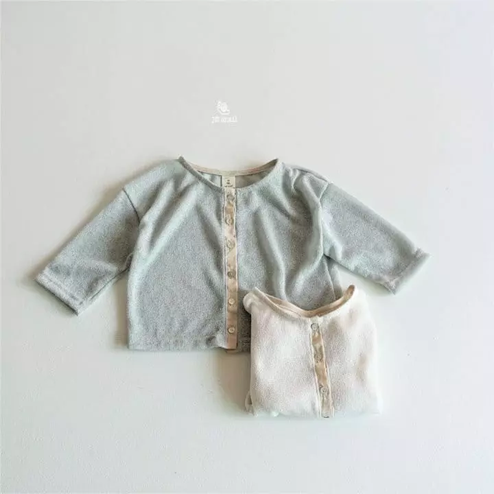 Jm Snail - Korean Children Fashion - #prettylittlegirls - Robe Basic Cardigan - 4