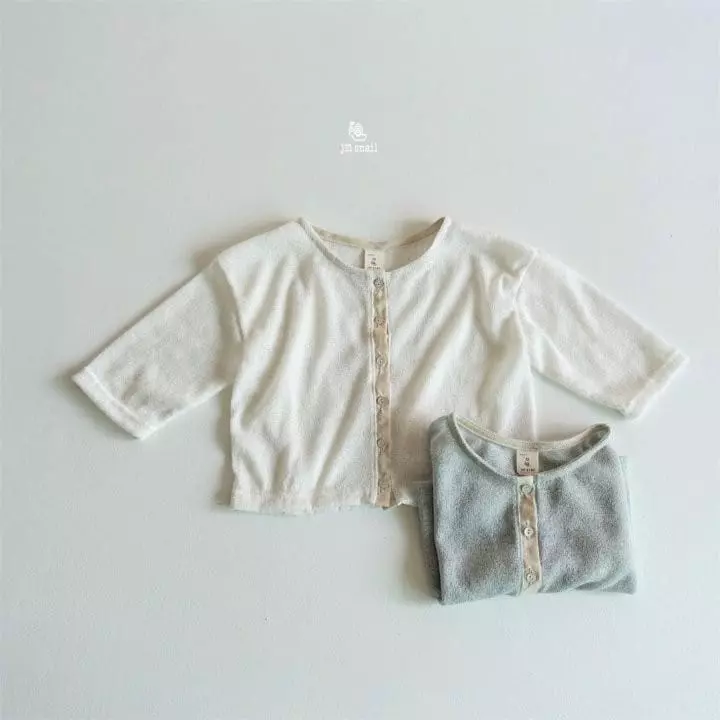 Jm Snail - Korean Children Fashion - #childofig - Robe Basic Cardigan - 5