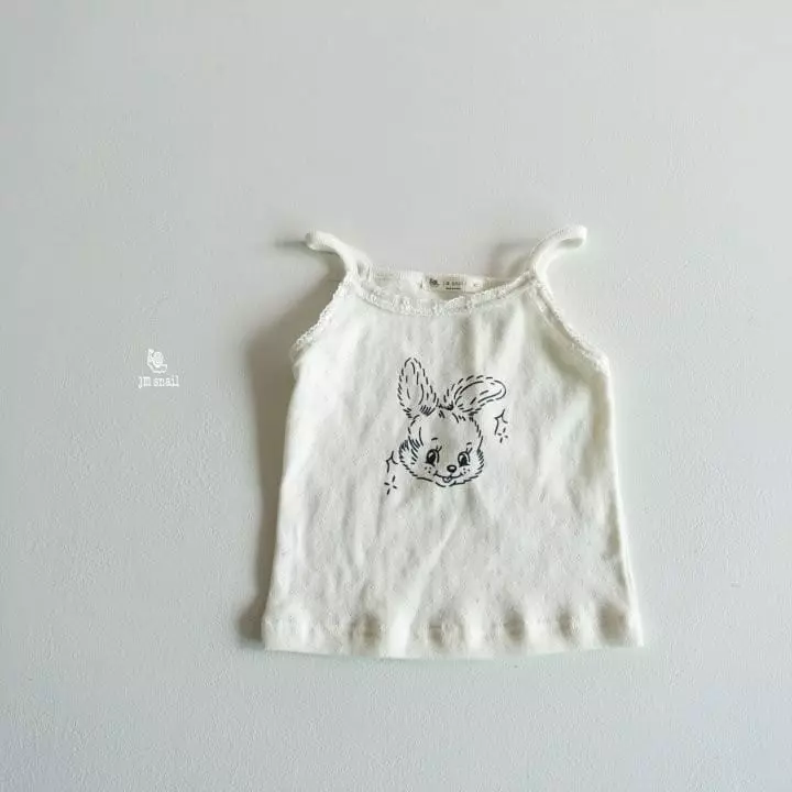 Jm Snail - Korean Children Fashion - #designkidswear - Rabbit Sleeveless - 6