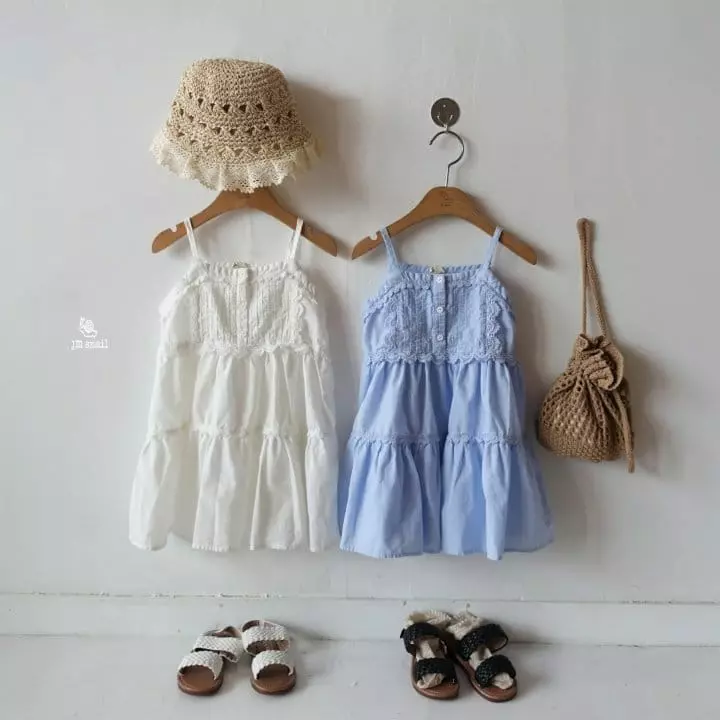 Jm Snail - Korean Children Fashion - #designkidswear - Elly Pintuck One-piece - 2