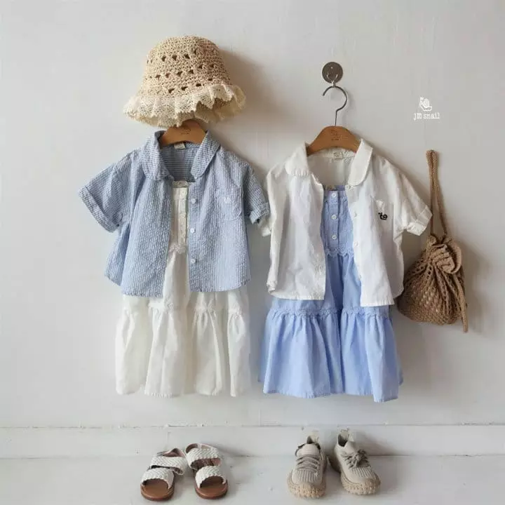Jm Snail - Korean Children Fashion - #discoveringself - Elly Pintuck One-piece - 3