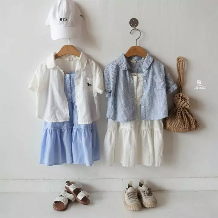 Jm Snail - Korean Children Fashion - #discoveringself - Elly Pintuck One-piece - 4