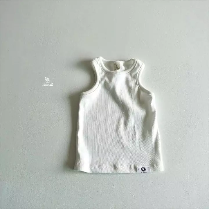 Jm Snail - Korean Children Fashion - #fashionkids - Daily Rib Sleeveless - 2