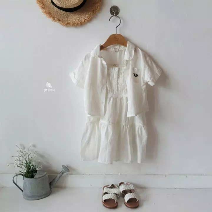 Jm Snail - Korean Children Fashion - #kidzfashiontrend - Elly Pintuck One-piece - 7