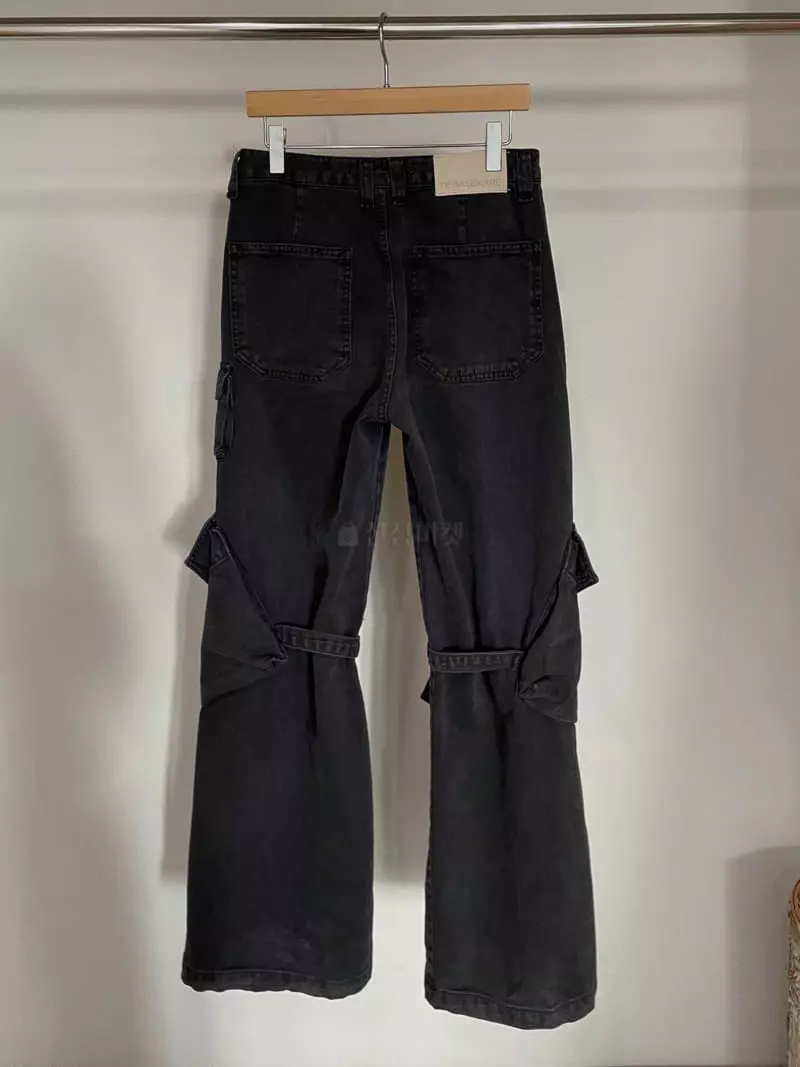 Kare - Korean Women Fashion - #momslook - Pocket Jeans - 8