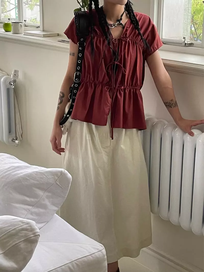 Kare - Korean Women Fashion - #momslook - Tov Blouse - 11