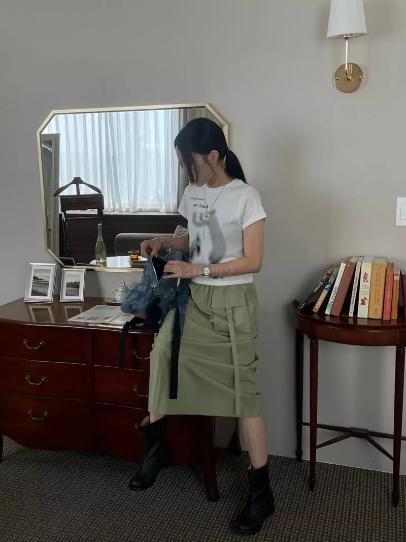 Kare - Korean Women Fashion - #momslook - Casper Tee - 11