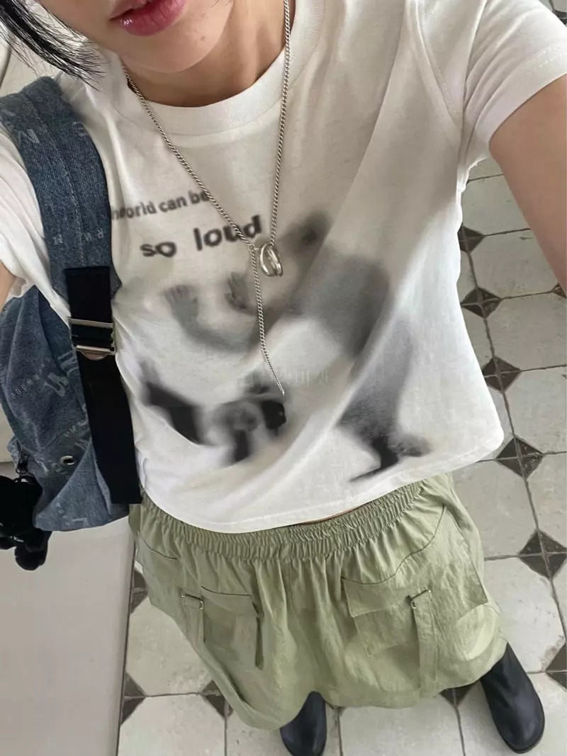 Kare - Korean Women Fashion - #momslook - Casper Tee - 7