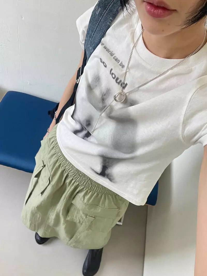 Kare - Korean Women Fashion - #momslook - Casper Tee - 9