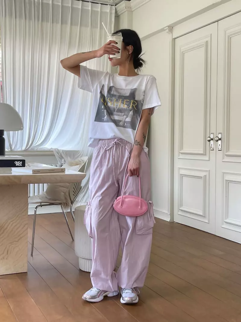Kare - Korean Women Fashion - #womensfashion - Usher Tee - 4
