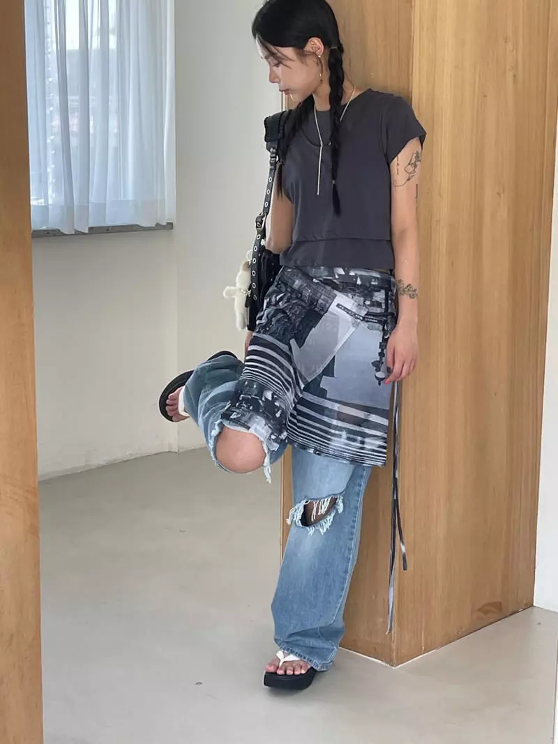 Kare - Korean Women Fashion - #momslook - City Wrap Skirt - 7