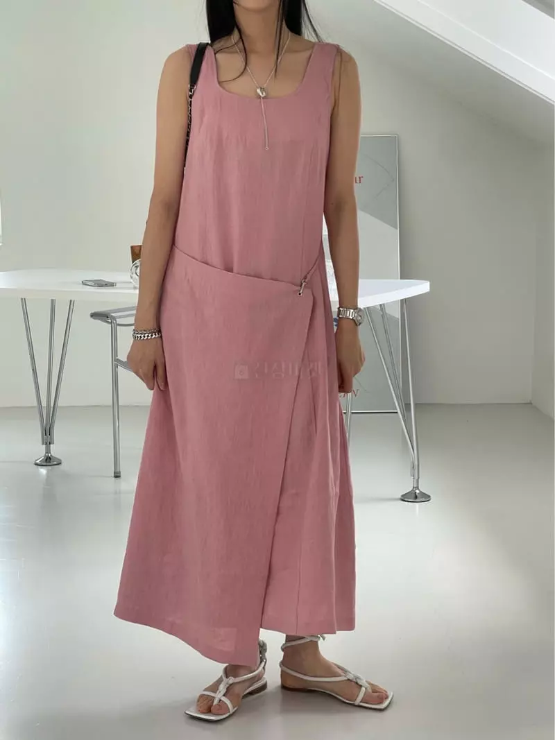 Kare - Korean Women Fashion - #momslook - Buckle One-piece