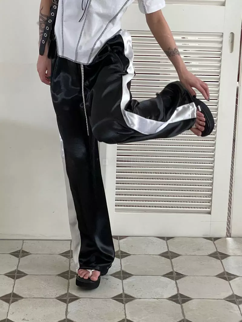 Kare - Korean Women Fashion - #pursuepretty - Shinning Pants - 9