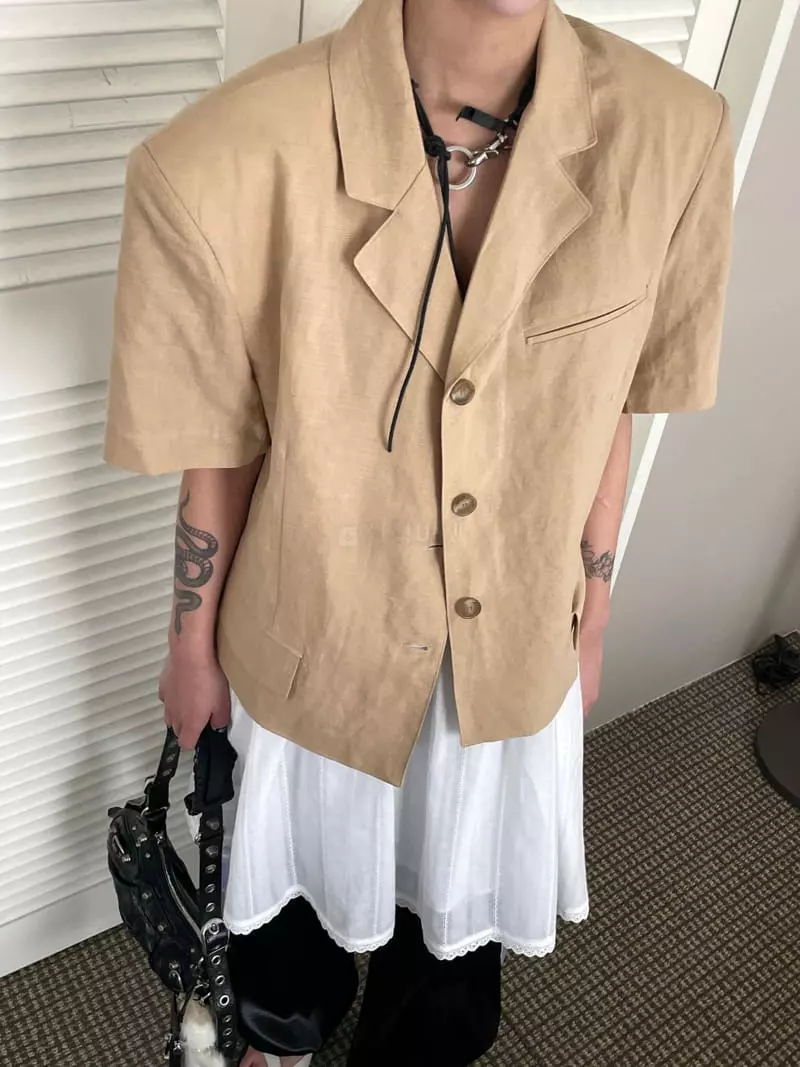 Kare - Korean Women Fashion - #restrostyle - Lobin Jacket - 3