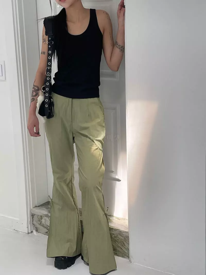 Kare - Korean Women Fashion - #romanticstyle - Plan Pants - 7
