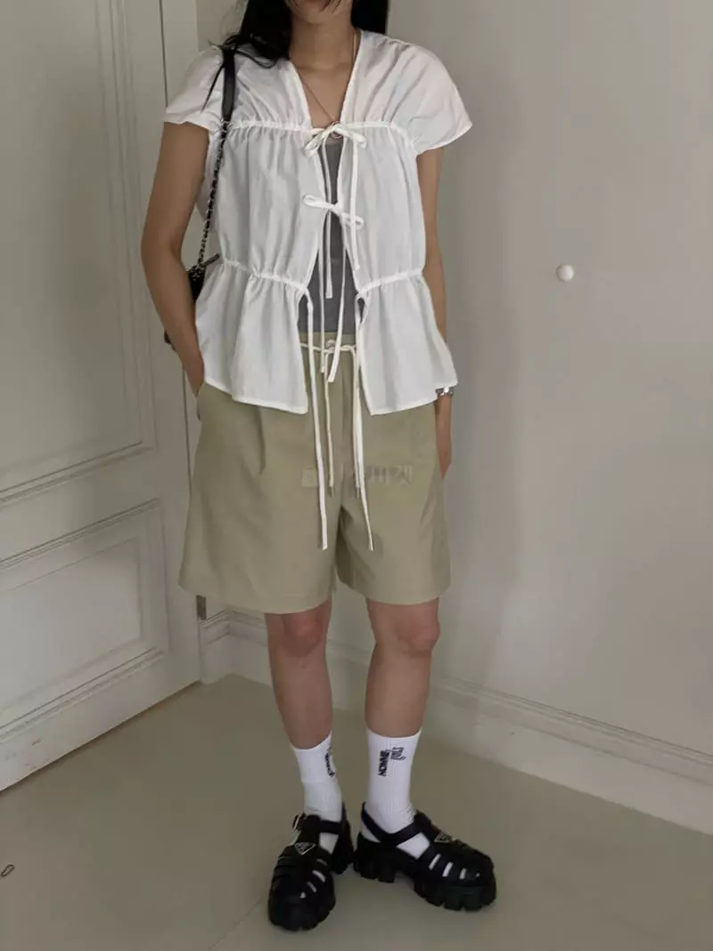 Kare - Korean Women Fashion - #romanticstyle - Tov Blouse - 3