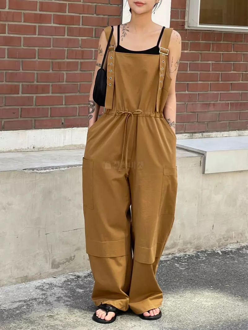 Kare - Korean Women Fashion - #romanticstyle - Lendle Overalls - 2