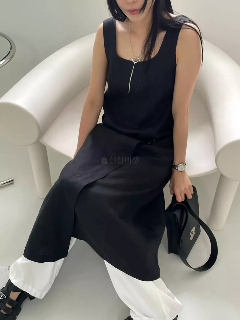 Kare - Korean Women Fashion - #shopsmall - Buckle One-piece - 10