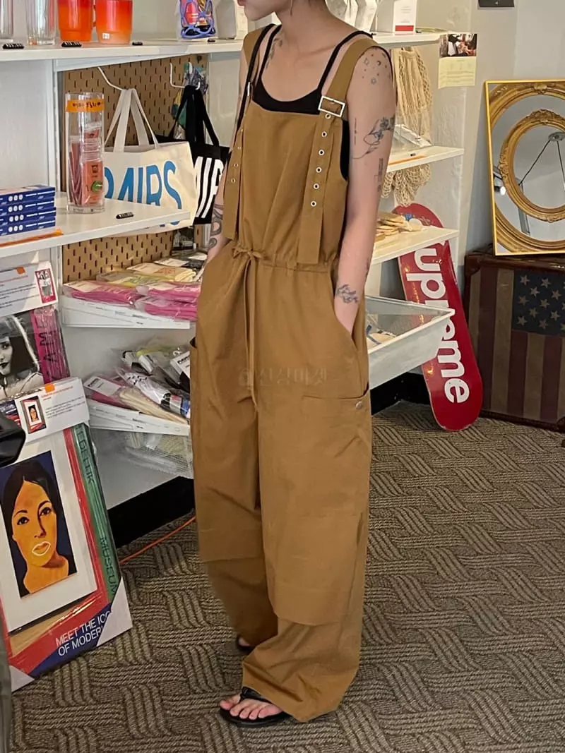 Kare - Korean Women Fashion - #shopsmall - Lendle Overalls - 3
