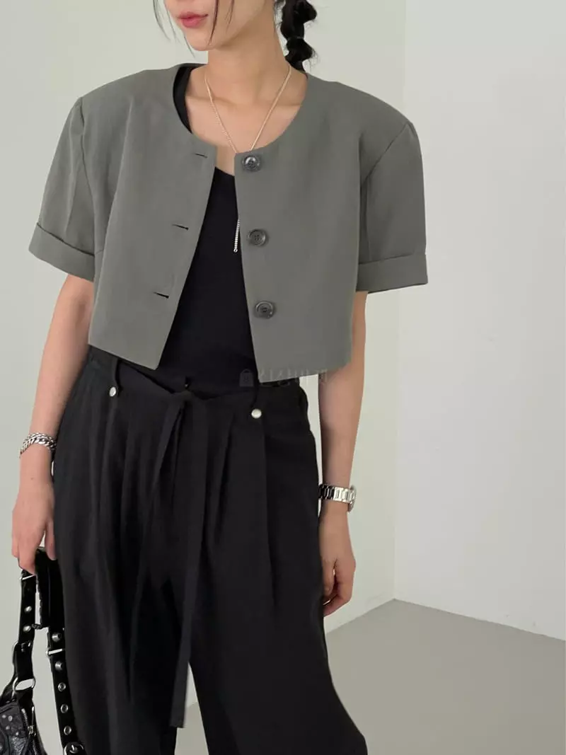 Kare - Korean Women Fashion - #womensfashion - Coi Jacket - 6