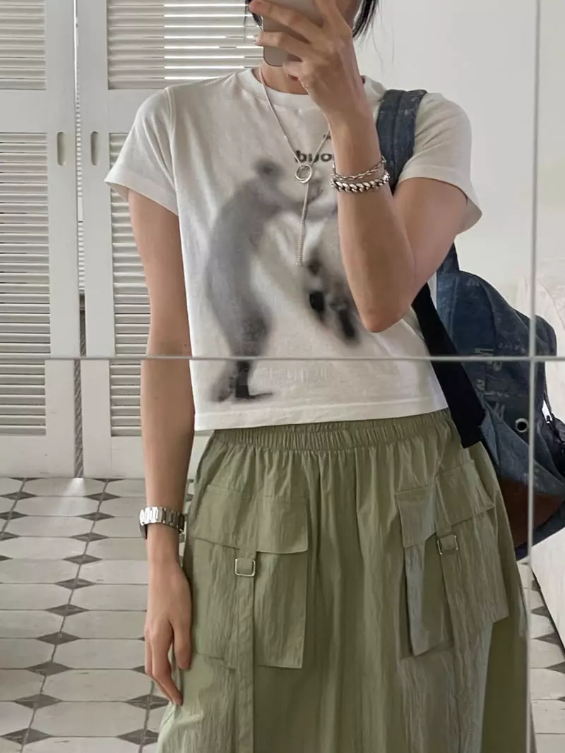 Kare - Korean Women Fashion - #womensfashion - Casper Tee - 6