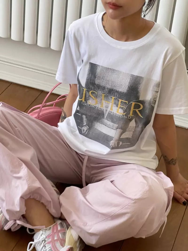 Kare - Korean Women Fashion - #womensfashion - Usher Tee