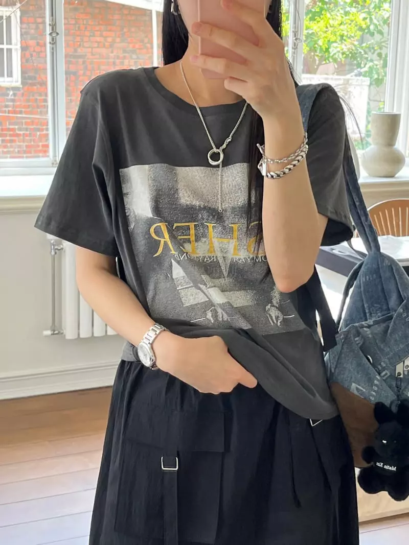 Kare - Korean Women Fashion - #womensfashion - Usher Tee - 11