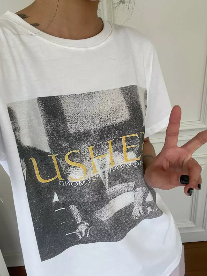 Kare - Korean Women Fashion - #womensfashion - Usher Tee - 5