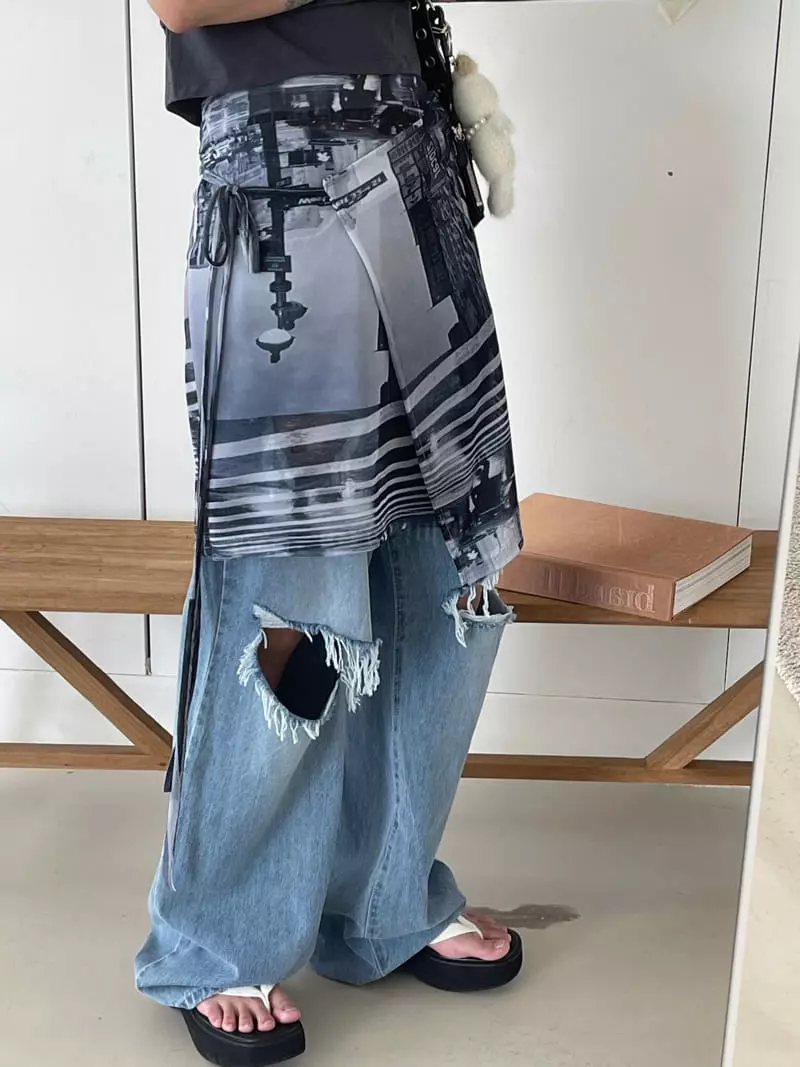 Kare - Korean Women Fashion - #womensfashion - City Wrap Skirt