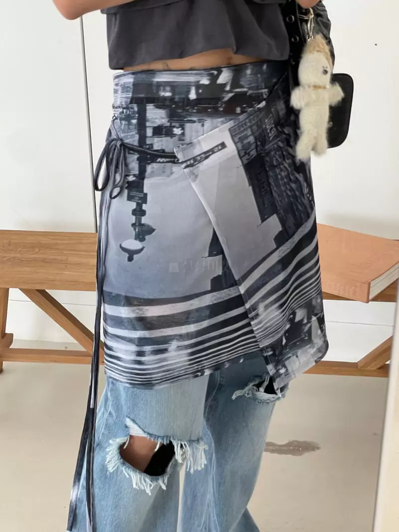 Kare - Korean Women Fashion - #womensfashion - City Wrap Skirt - 5