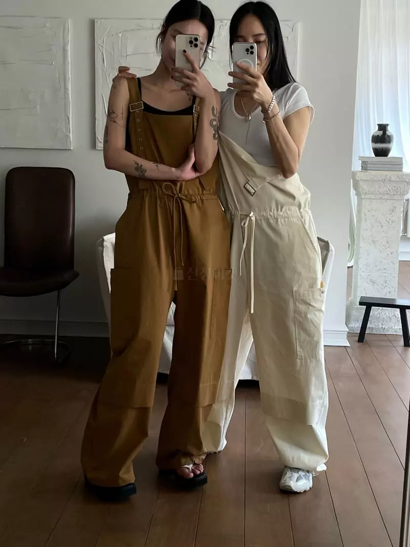 Kare - Korean Women Fashion - #womensfashion - Lendle Overalls - 7