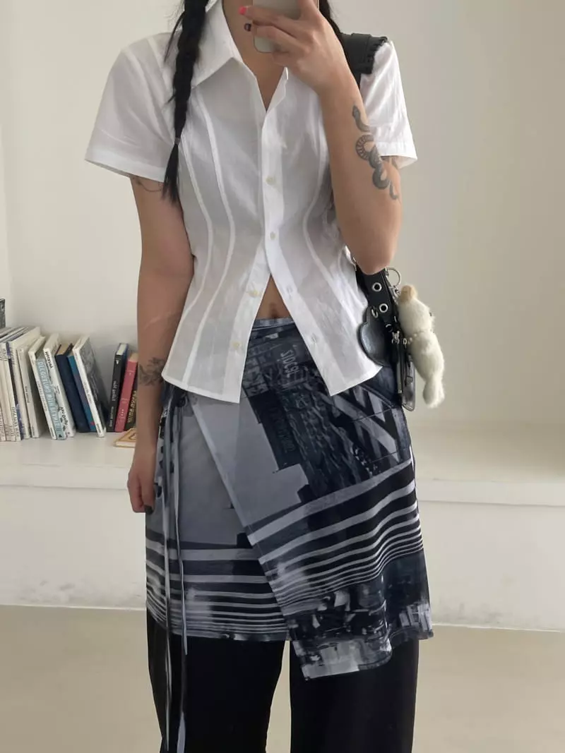 Kare - Korean Women Fashion - #womensfashion - Day Shirt - 7