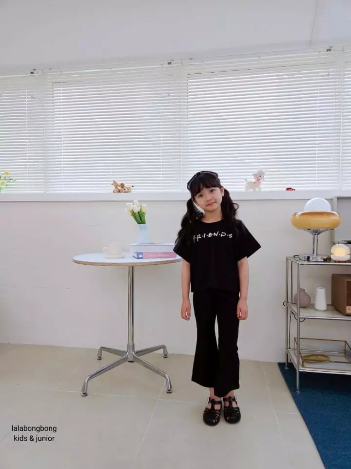 Lalabongbong - Korean Children Fashion - #fashionkids - Friends Top Bottom Set - 8