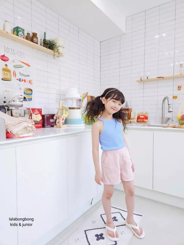 Lalabongbong - Korean Children Fashion - #discoveringself - Wholter Sleeveless - 4