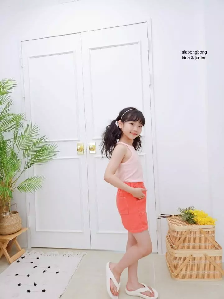 Lalabongbong - Korean Children Fashion - #fashionkids - Linen Shorts - 2