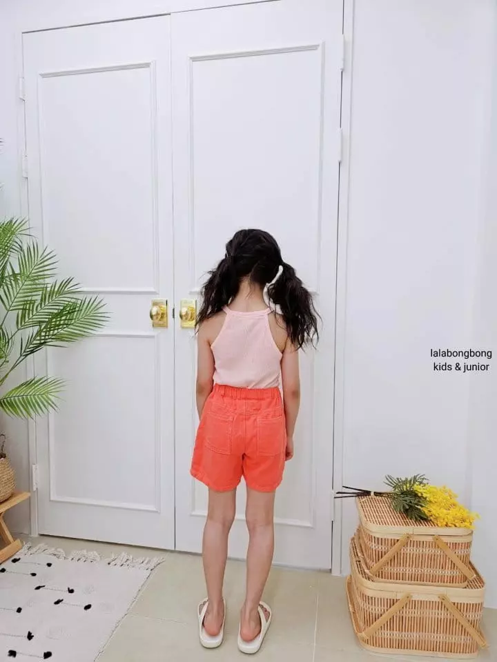 Lalabongbong - Korean Children Fashion - #littlefashionista - Linen Shorts - 7