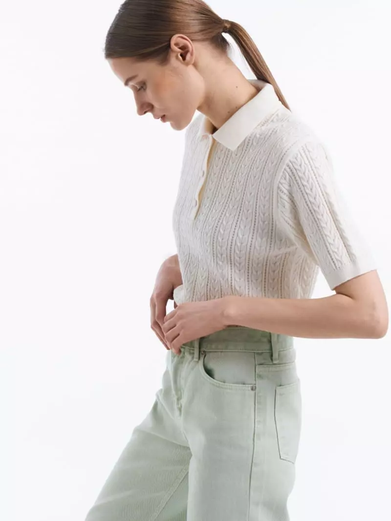 Lamerei - Korean Women Fashion - #womensfashion - Cable Knit Top - 4