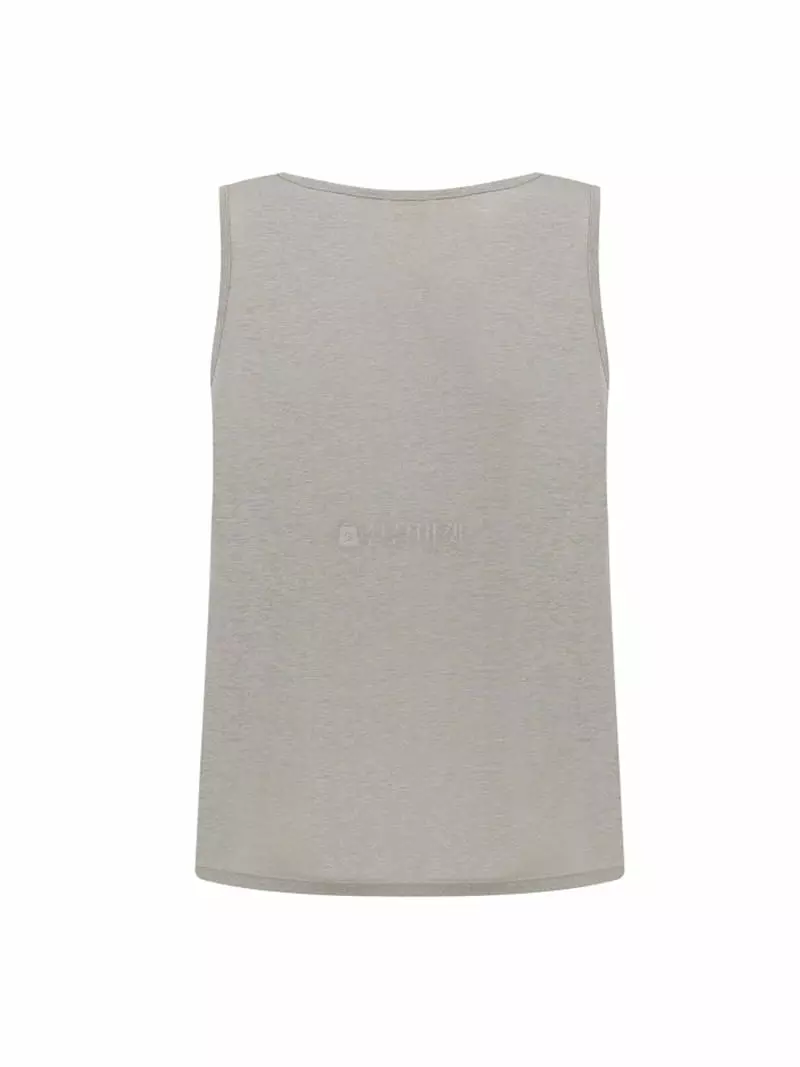 Lamerei - Korean Women Fashion - #momslook - U Neck Linen Sleeveless
