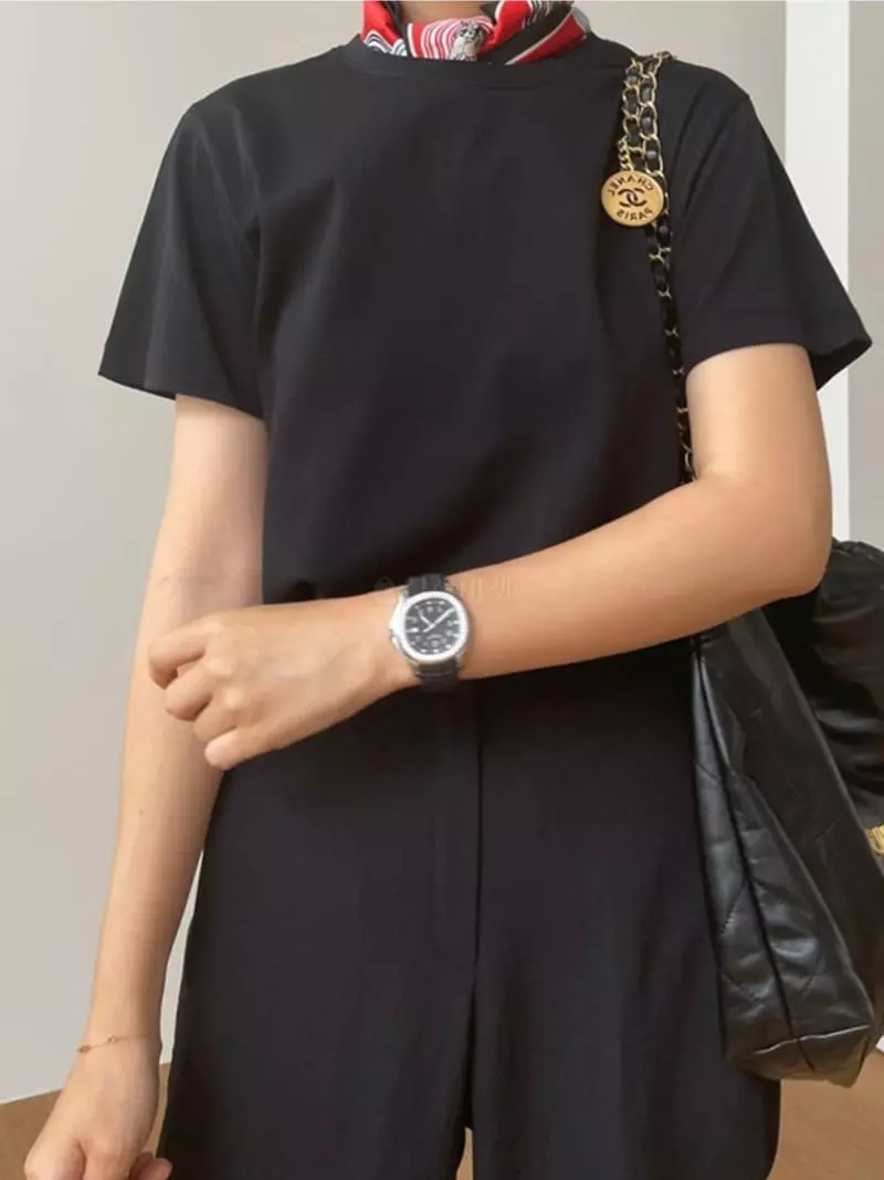 Lamerei - Korean Women Fashion - #momslook - Supima Silket Tee