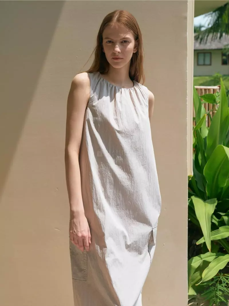 Lamerei - Korean Women Fashion - #momslook - Sleeveless String Pocket One-piece - 8