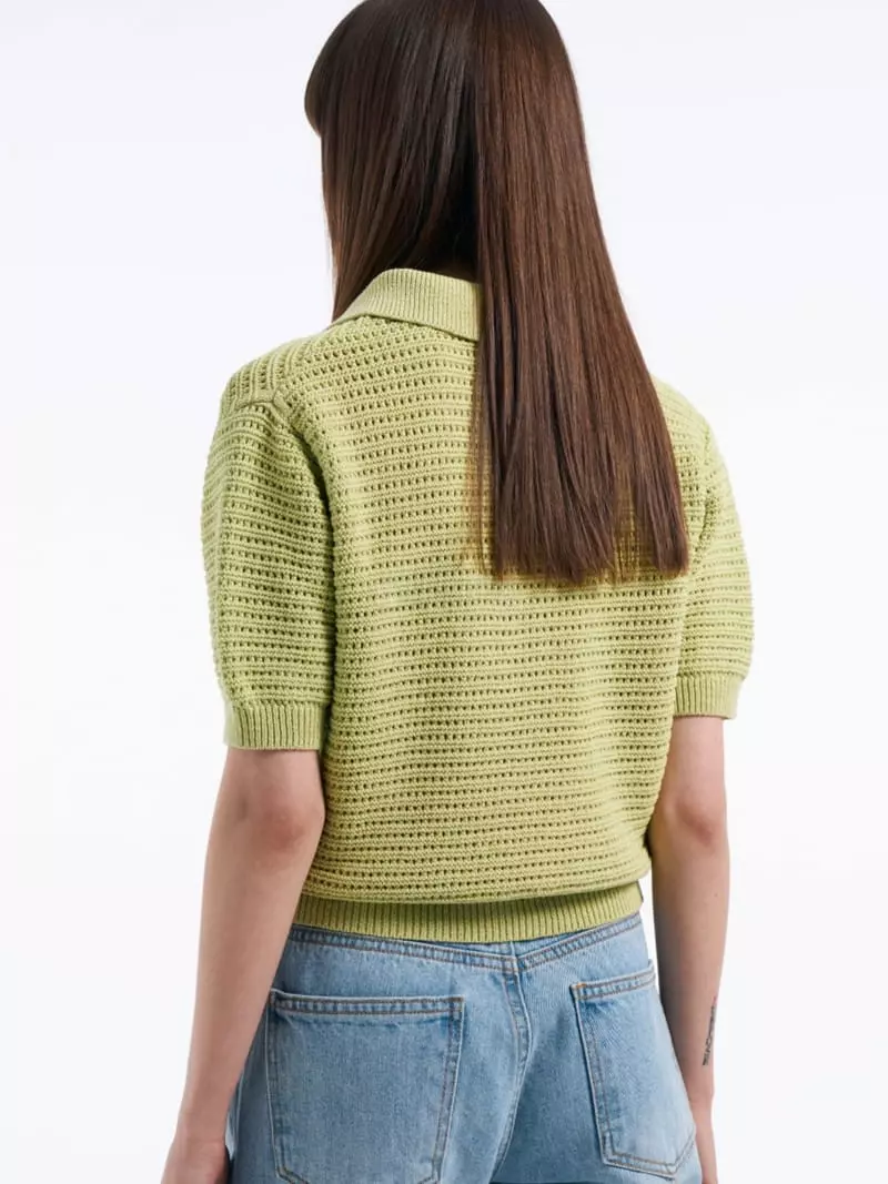 Lamerei - Korean Women Fashion - #thelittlethings - Half Knit Top - 3