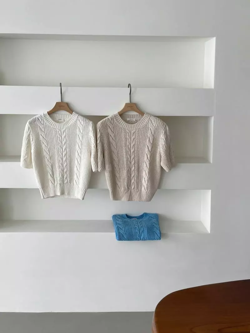 Lamerei - Korean Women Fashion - #thelittlethings - Hanji Cable Knit Top
