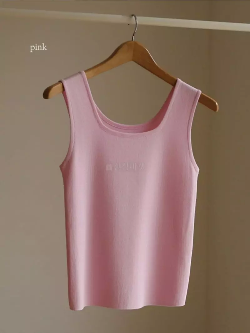 Lamerei - Korean Women Fashion - #womensfashion - Square Sleeveless