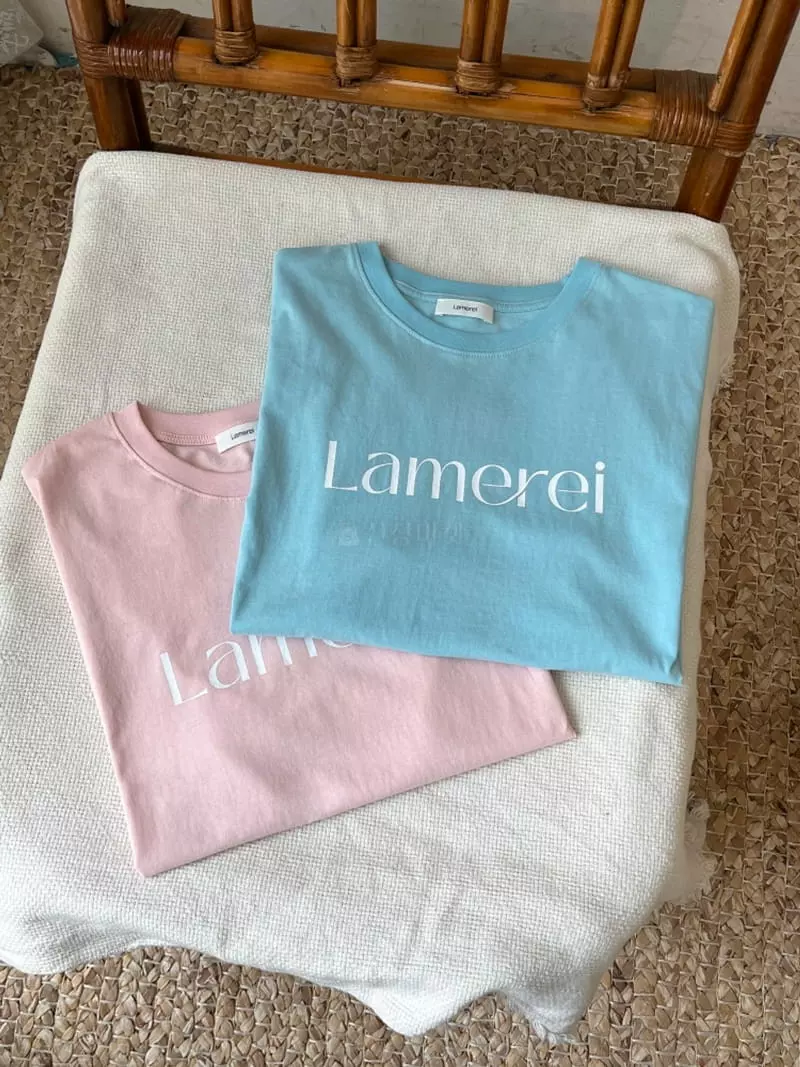Lamerei - Korean Women Fashion - #womensfashion - Lame Lay Logo Tee