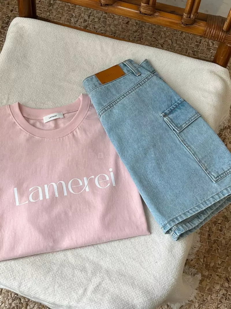 Lamerei - Korean Women Fashion - #womensfashion - Lame Lay Logo Tee - 3