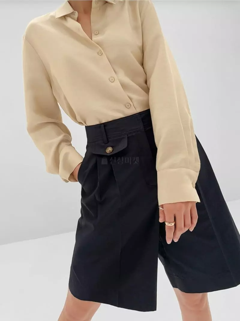 Lamerei - Korean Women Fashion - #momslook - Bumuda Pants - 4